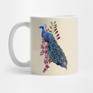 Peacock Paradise Mug